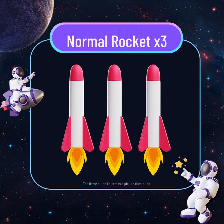 Kid s Foot-Pedal Skyward Rocket Launcher Toy