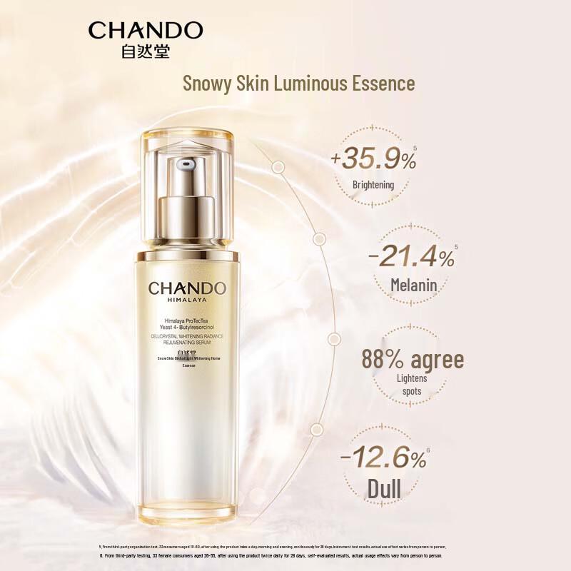 CHANDO Snow Radiance Brightening 3-Piece Skincare Set