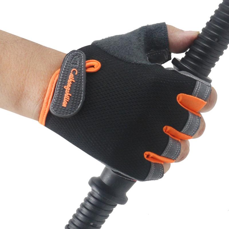 

New half-finger gloves High Quality Durable Construction Stylish Design Practical Function Easy to Maintain Long-Lasting Practical Daily Use M оранжевый