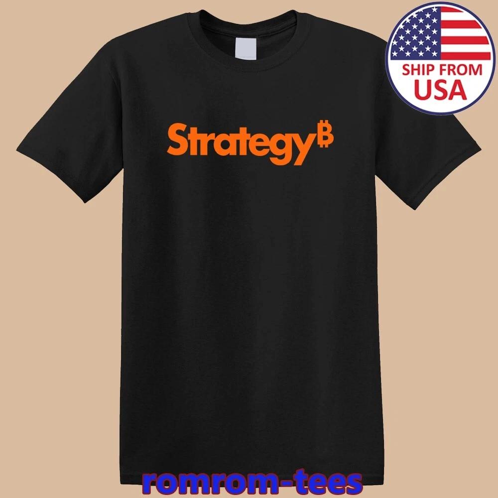 Microstrategy Bitcoin Crypto Black Size S-5XL 3XL