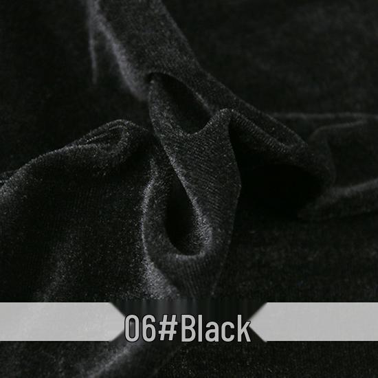 Gold Velvet Dense Fabric for Stage Curtains and Tablecloths