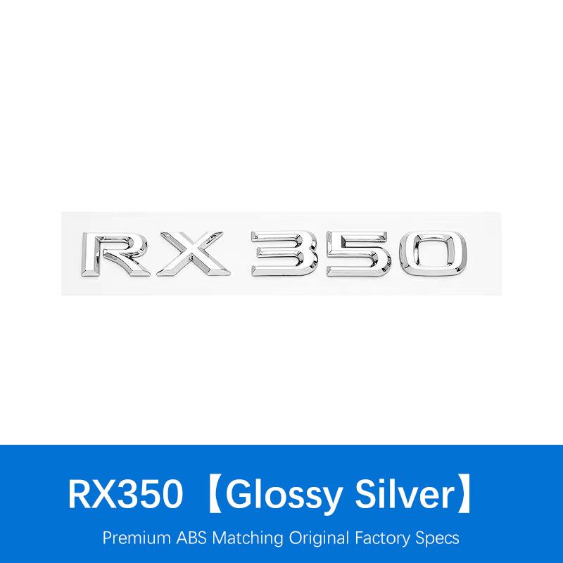WQB1 Car trunk letter sticker Accessory For Lexus IS250 ES200 ES240 ES250 ES300 ES350 IS200 IS300 NX200t NX300 RX270 RX300 RX350