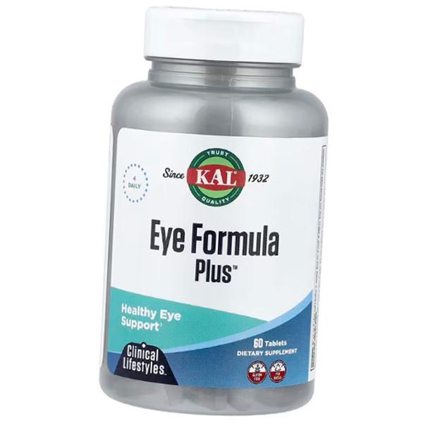 

Витамины для глаз, Eye Formula Plus, KAL 60таб (36424070) 60tab