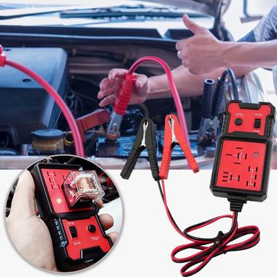 12V-24V Auto-Relais-Tester 4-Pin & 5-Pin Kfz-Relais-Tester mit LED-Anzeige Schnelles Diagnosewerkzeug für Fahrzeug-Elektrik-Systemtests