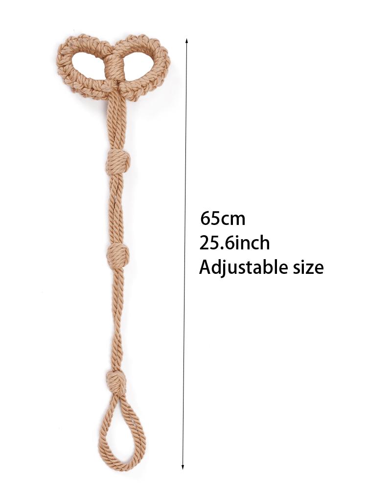 Cotton Rope Cuffs Handcuffs Leg Ankle Cuff Restraints Bondage Bracelet BDSM Fetish Adult Sex Toys For Couples Exotic Accessories