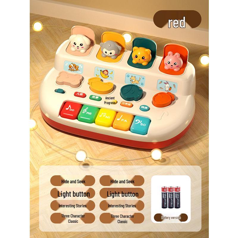 Children's Beginner Electronic Keyboard: Educational Toy Piano for Girls and Boys at Home