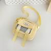 Large capacity shoulder bag women's new fashion transparent cute simple shoulder bag