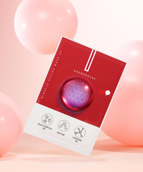 Soonsoojaa Miracle Active Mask EX (10 Sheets)
