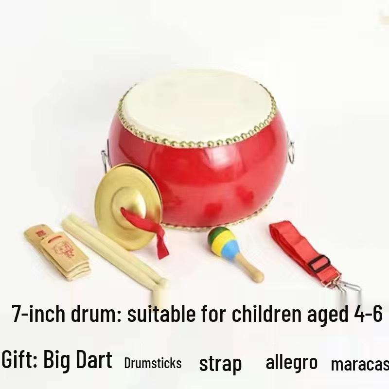 Durable Cowhide Tanggu Drum for Kids