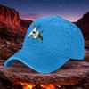 Bull Terrier Cap Vintage Washed Baseball Hat Hook  Loop Closure Lightweight Outdoor Sports Hiking Fishing Christmas Gift