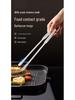 Heavy-Duty 316 Stainless Steel BBQ Grill Tongs - Korean Style
