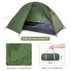 Naturehike frittstående dobbeltlagstelt 3 sesong utendørs camping sykkel turtelt Ultra lett utendørs vanntett silika 1 (20D Gel, blå,