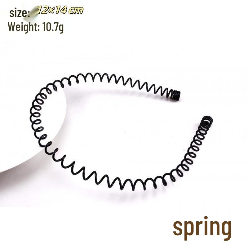 

Unisex Invisible Press-Down Wavy Headband for Sports, Face Washing, and Fashion Styling