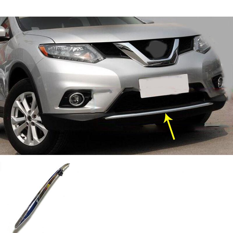Car Front Side Cover Bumper Corner Trim Frame Stick Anti-Rub For Nissan X-Trail T32/Rogue 2014 2015 2016 2017 2018