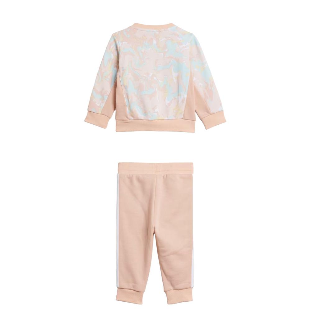adidas Originals Casual Sportswear CREW SET Pink Infant And Toddler H22632
