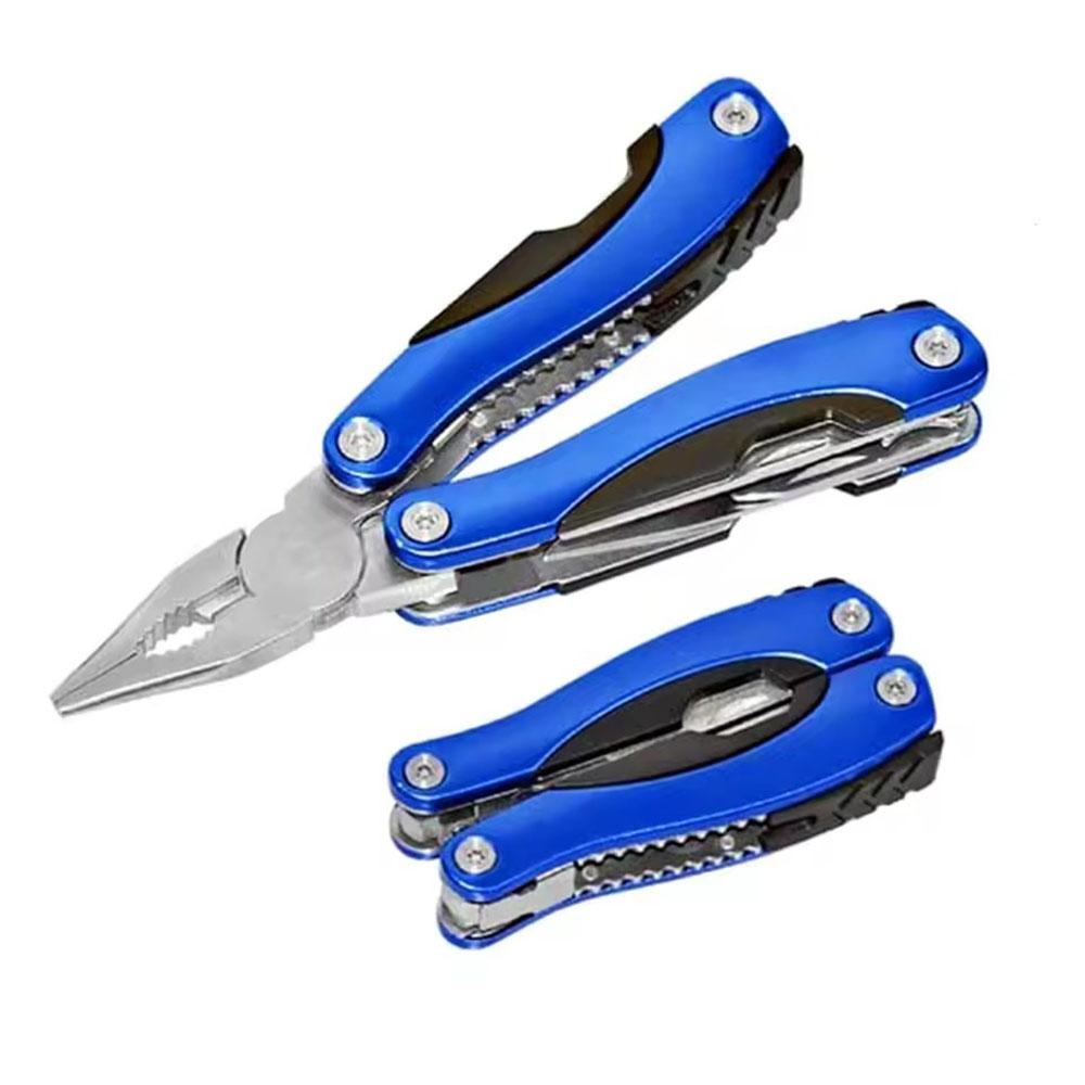 Přenosné kapesní víceúčelové kleště, odizolovací nástroj, skládací nůž, multi-tool pro venkovní kempování, skládací multifunkční ruční nářadí