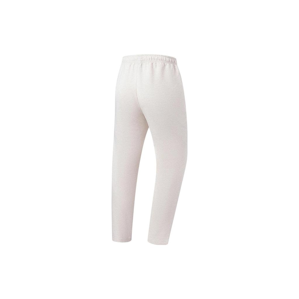Li Ning Fitness Series Solid Color Logo Elastic Waist Sports Pants Men Pants Flower-Gray Tile-Gray AKLT289-6
