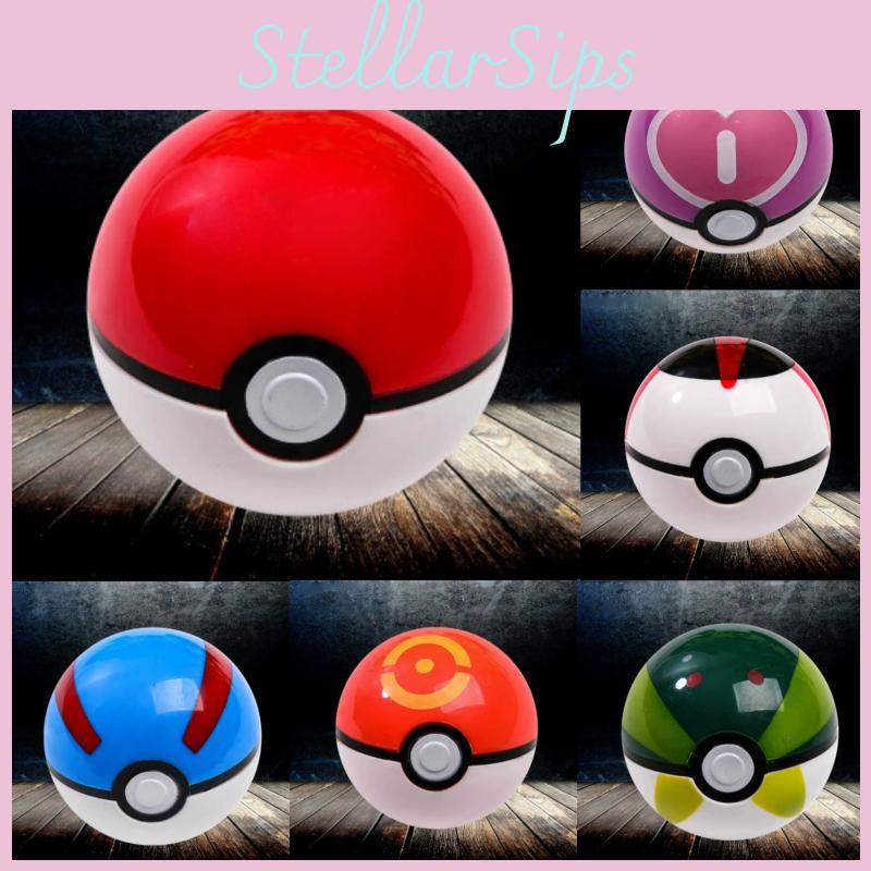 Plastic Ball Cartoon Children Pocket Monsters Toy Gift Decorate