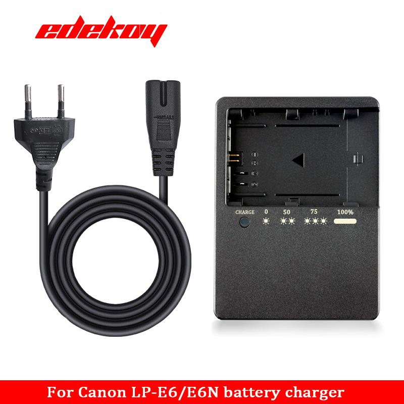 LC-E6 LP-E6N LP-E6NH Camera Battery Charger EU AU UK US Plug LC-E6E LCE6E LC-E6 For 70D 60D 7D 5D2 5D3 Mark II 5D MarkIII LP-E6
