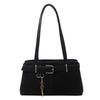 Niche design fashion underarm bag women's belt buckle handbag high sense versatile personality commuter shoulder bag