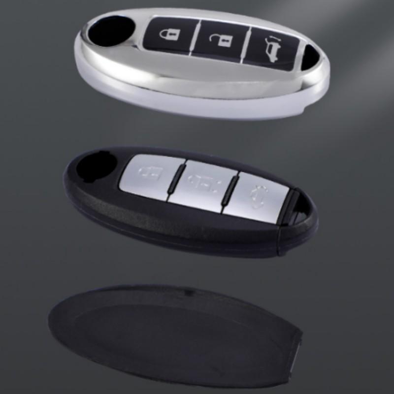 New Soft TPU Car Key Case Cover Shell for Nissan Qashqai X-Trail T32 T31 Juke J10 J11 Kicks Tiida Pathfinder Note for Infiniti