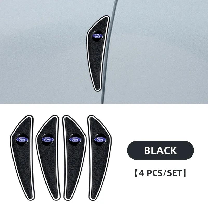 Car Door Edge Protection Guards Buffer Trim Molding Protection Strip Scratch Protector For Ford Raptor Fiesta Focus 2 3 4 Mondeo