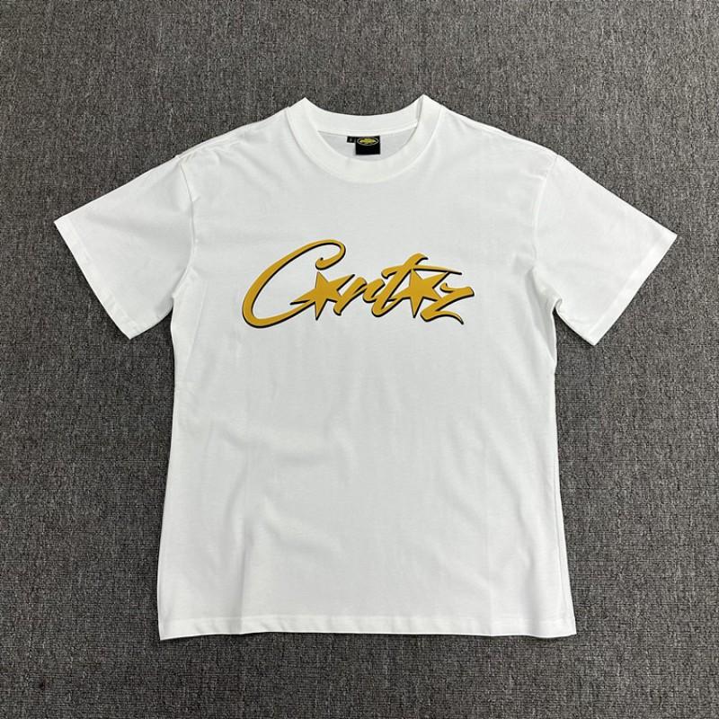 Corteiz Alcatraz Print Tee Unisex Streetwear Hip Hop Skateboard Casual Cotton T-Shirt Loose Fit