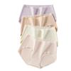 Miiow Women's 7A Silk Antibacterial Cloud Cotton Briefs 4-Pack