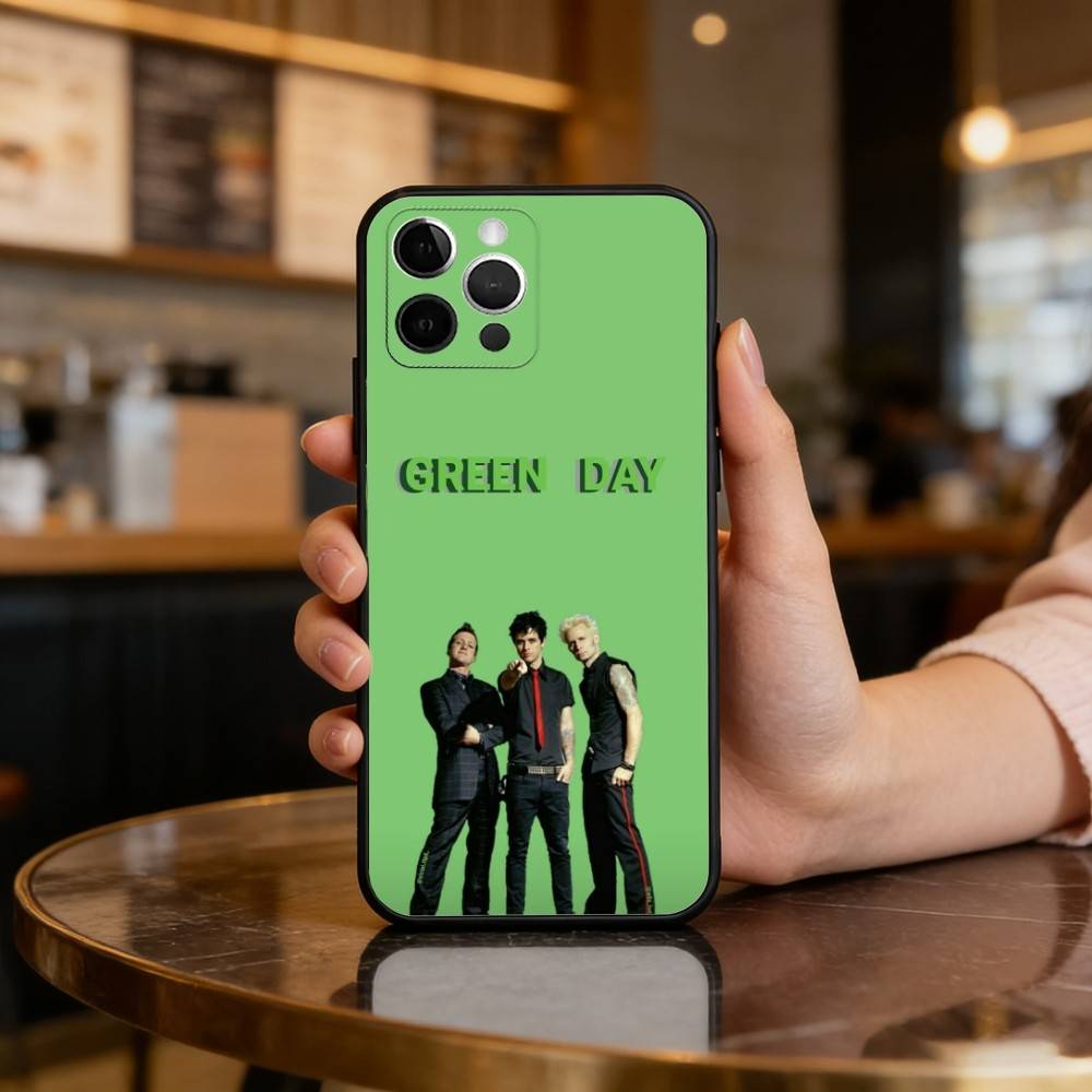 

G-Green D-Day Band Soft Silicone Black Cover,Phone Case For iPhone 17,16,15,14,13,12,11 Plus,Pro Max,XS iPhone16promax