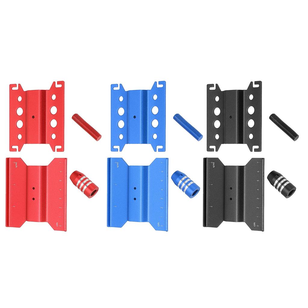 RC Car Work Stand Repair Work Station 360 Rotation Aluminum Alloy 1/18 1/24 Scale for SCX24 Remote C