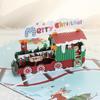 Handmade 3D Popup Greeting Card Christmas 3D Cards With Popup Colorful Designs And Matching Envelopes