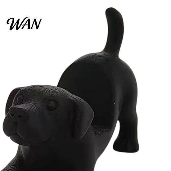 PLA Plastic Phone Holder Puppy Cell Holder, Decorative Smartphone Mount, Mobile Hand Free Movie Watching Stand Ornament for Office Table Home
