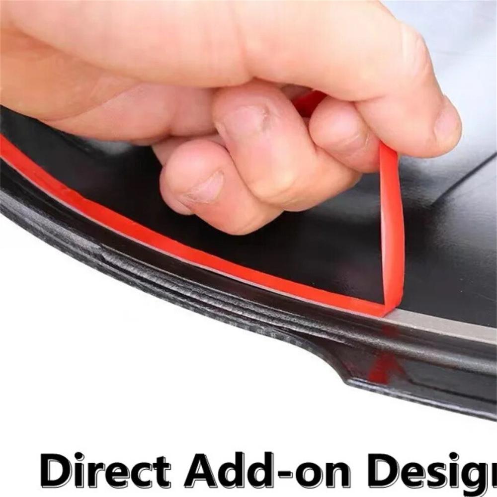 Gloss Black M-Horn Style Add On Side Mirror Cap Cover For Honda Civic 2022-2025