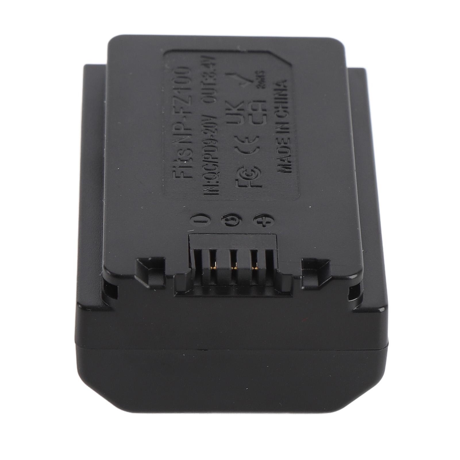 

Type C to for NP FZ100 Dummy Battery Thickened Copper Core USB C Power Cable to for NP FZ100 Dummy Battery for A7M4 M3