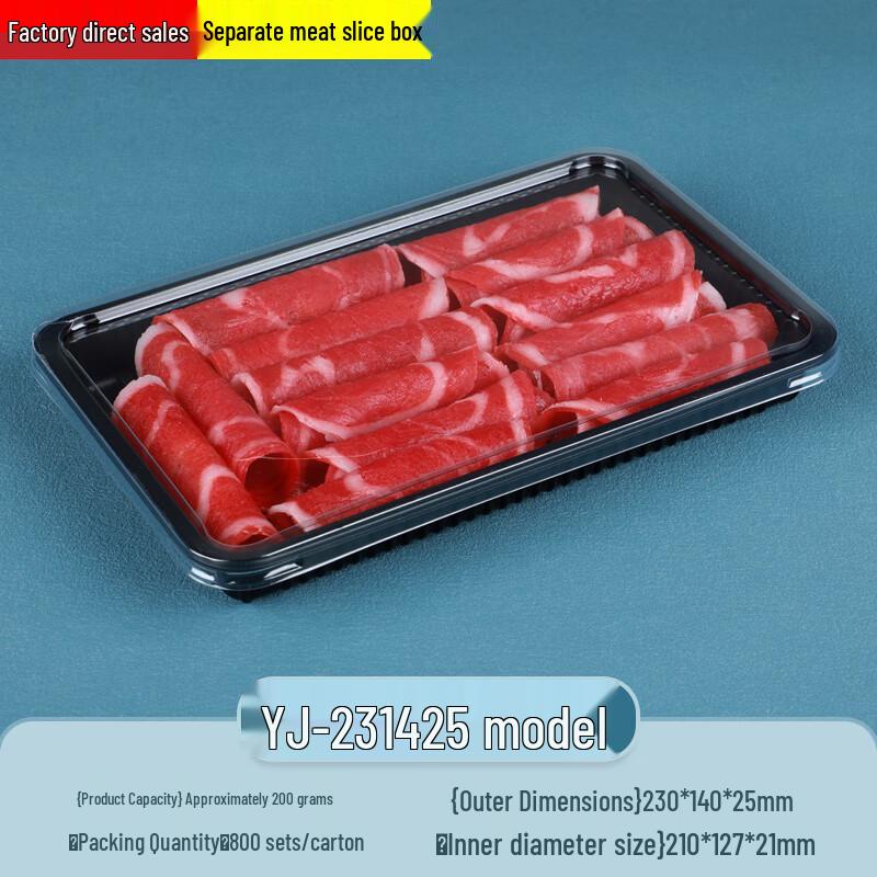 Disposable Meat Roll Packaging Boxes