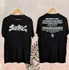 2 Côtés NOUVEAU Skrillex Groupe 2025 Tour Coton Noir Toutes Tailles T-shirt BL874