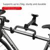 Space Saving Stretchable Bike Holder 360 Degree Rotating Rack  Mountain Bicycle Storage