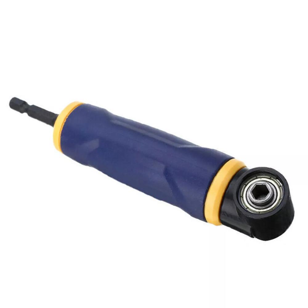 Multi Purpose Right Angle Extension Screwdrive 90 Degree Drill Attachment Tool