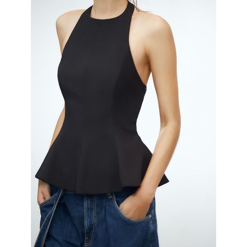 Za2025 Summer New Product Women's Clothes Short Skirt Hem Halter Top 2988777 800 4772040 251