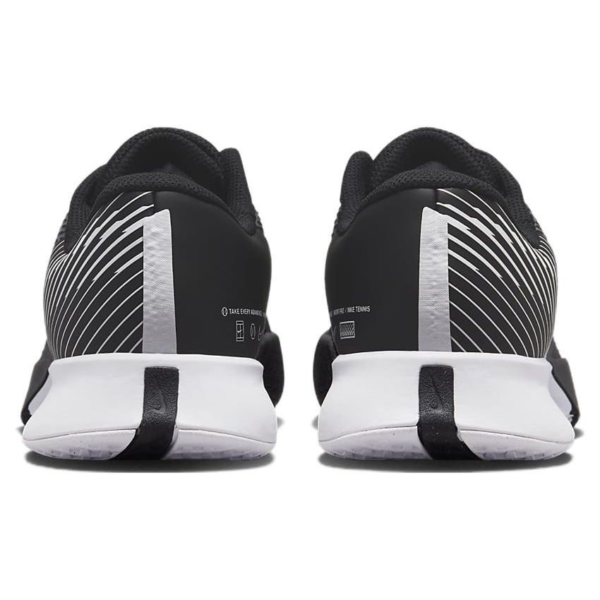 Nike Court Air Zoom Vapor Pro 2 HC Black White Women Sneakers DR6192-001