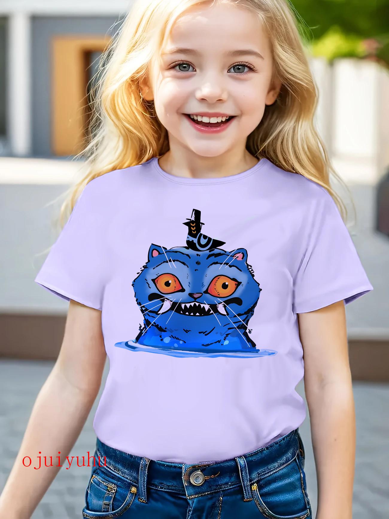 

Fashion Movie Children Unisex Kids T-shirt KPop Demon Hunters Funny Fans Tshirt KPop Demon Hunters Clothes Boys Girls Tee Top 160