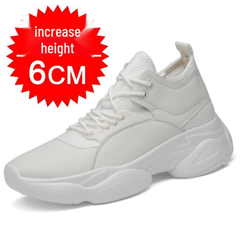 Men s Spring/Summer 10CM Height-Boost Casual Sneakers - Thick Sole, Korean Style 41