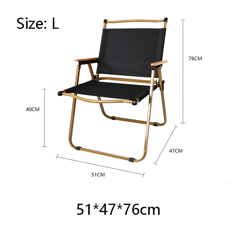 Aluminum Folding Chair Portable Camping Chair Heavy Duty Outdoor Picnic Chair Car Trunk Lightweight Chair for Beach Hiking