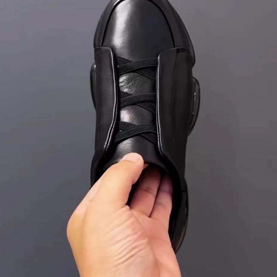 Schuhe Herren Guangzhou High-End Herrenschuhe 2025 neu erhöhend Rindsleder Freizeitsportschuhe trendige Luftpolsterschuhe vielseitig