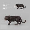 Pvc Solid Wildlife Park Black Panther Child Simulation Animal Model Ornament Static Doll