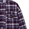 Palace Sobrecamisa Lumber Yak Patch Roxo Tops Unissex P29SHT027