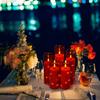Flameless Battery Operated Candles 5pcs Acrylic Flicker LED Flame Cylinder Remote Control Star String Lights Built In Home Decor