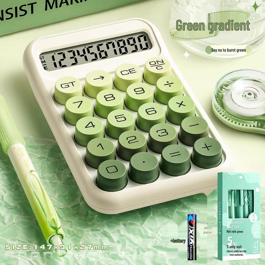 Gradient Multifunctional Calculator - Ideal for Office, Exams & Flexible Use