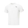 Li Ning Fitness Series Logo Letter Stitching Round Neck T-Shirt Men Tops ATSW165-2