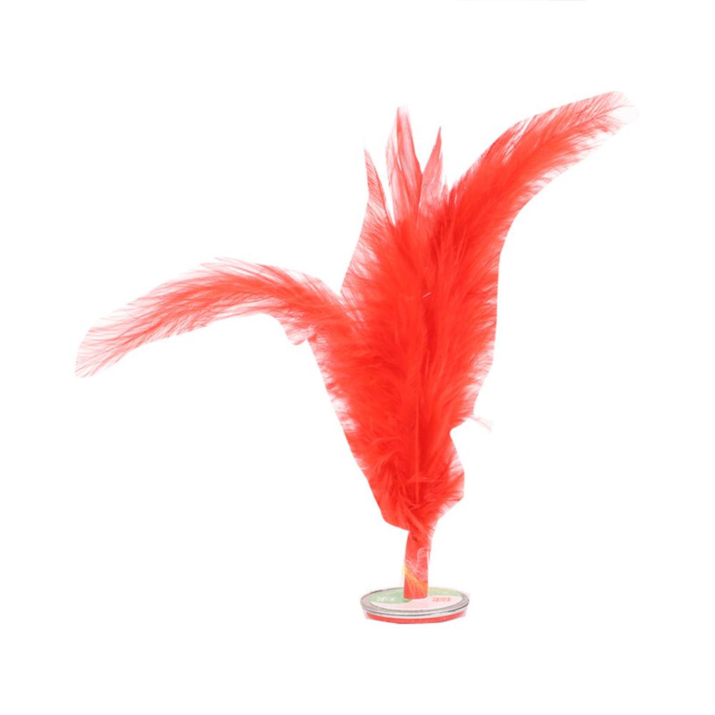 Colorful Feathers Shuttlecock Interactive Games Toys Leg Muscle Strength Body Flexibility Training Fitness Props Fun Gifts For Kids